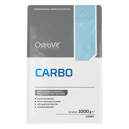 OstroVit Carbo 1000 g wiśniowy